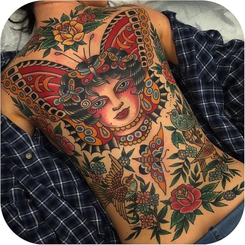 Traditional tattoo