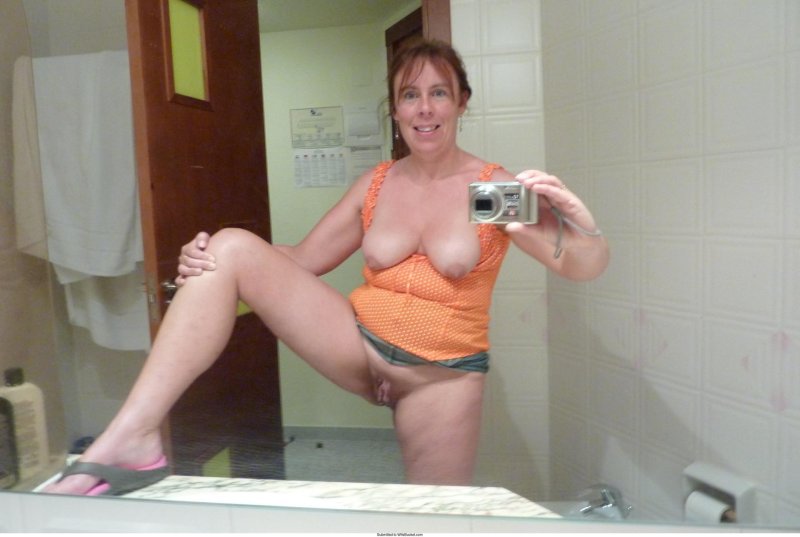 Selfie nude elderly women