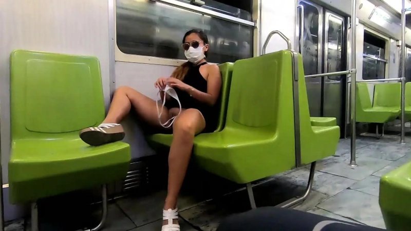 In the subway