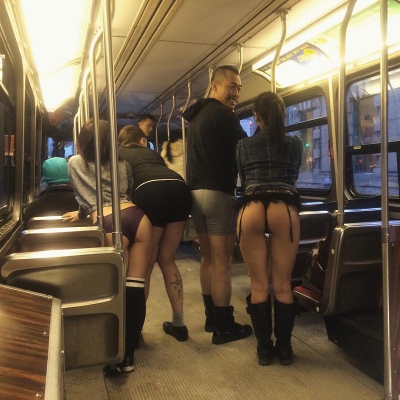 Metro without pants