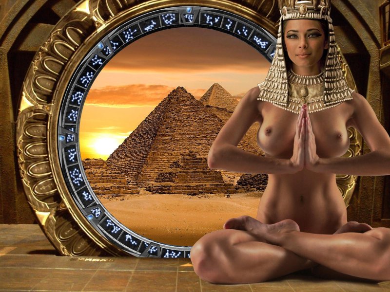Naked girls of Egypt