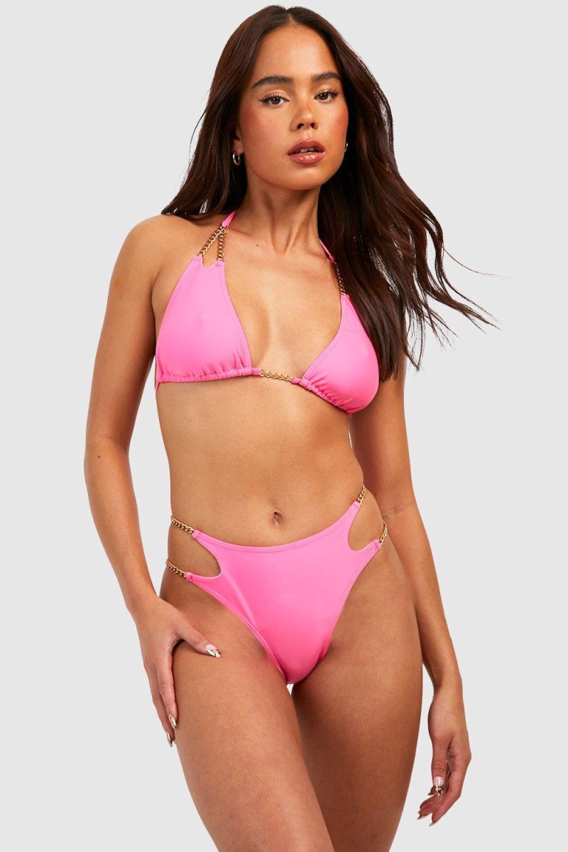 Pink swimwear