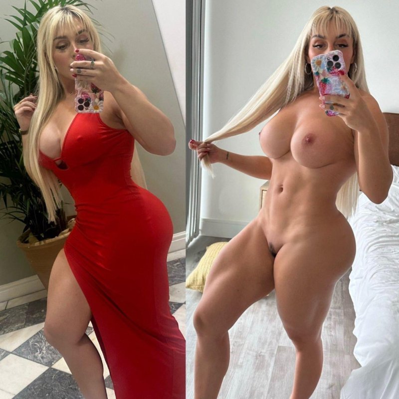 Naked phytonyashka