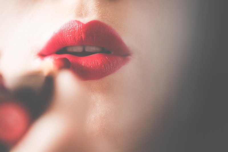 Girls lips