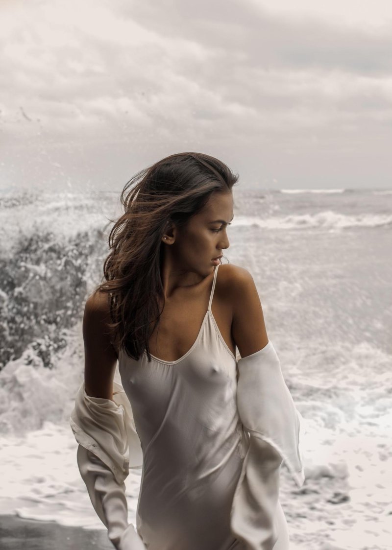 Girls in wet