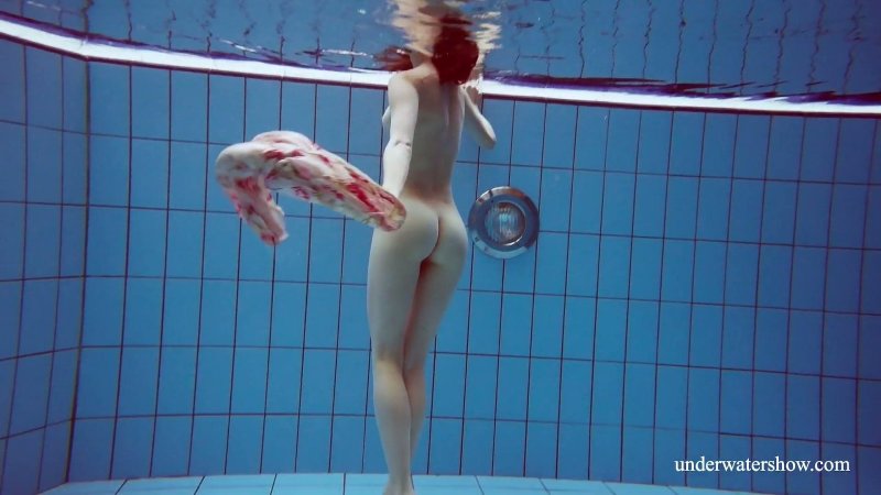 Girl in the pool