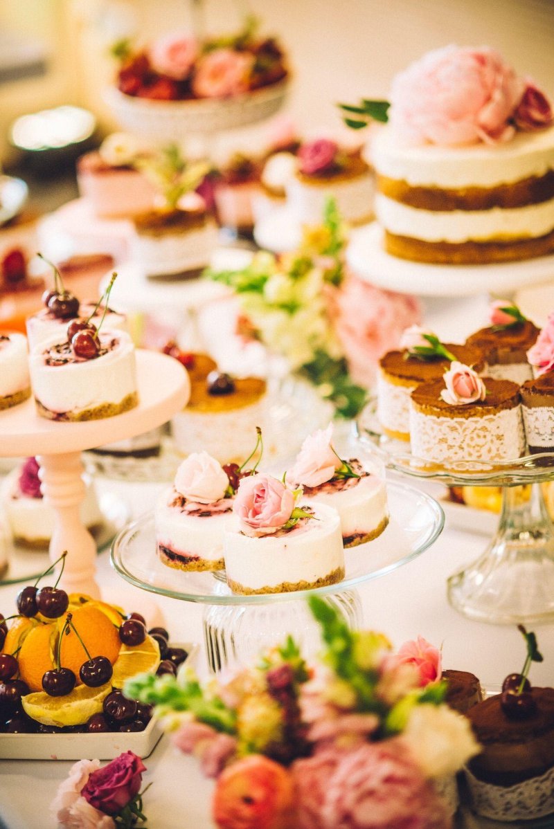 Wedding cake from trafles