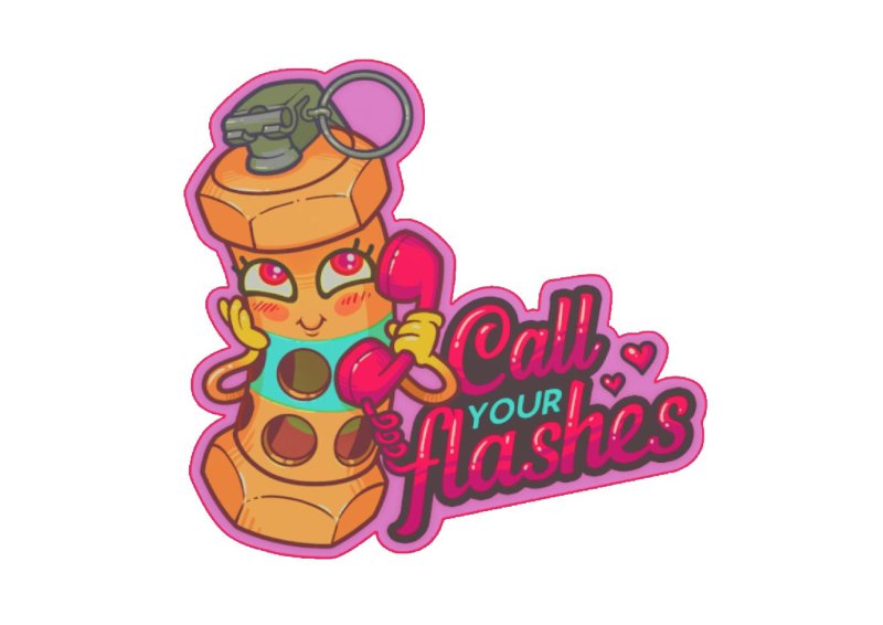 Flashka sticker
