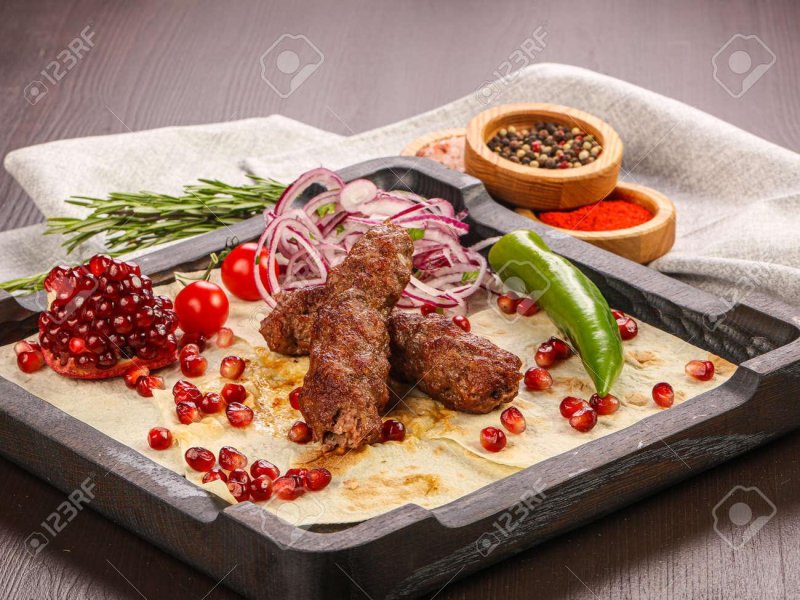 Lula Kebab from lamb