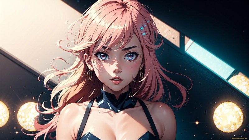 Beautiful anime girl