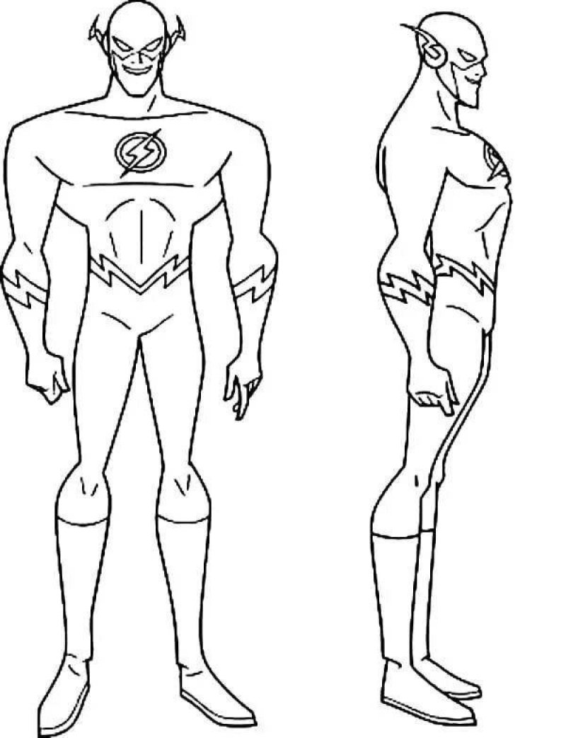 Flash coloring