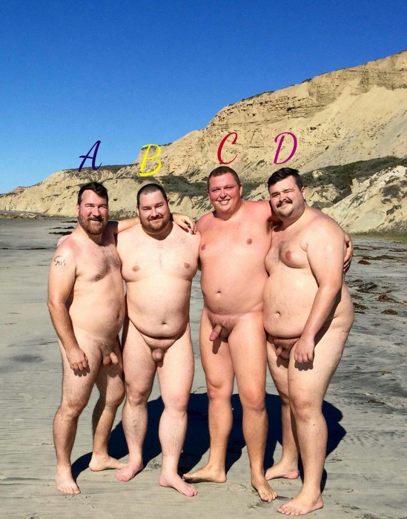 Naked fat men