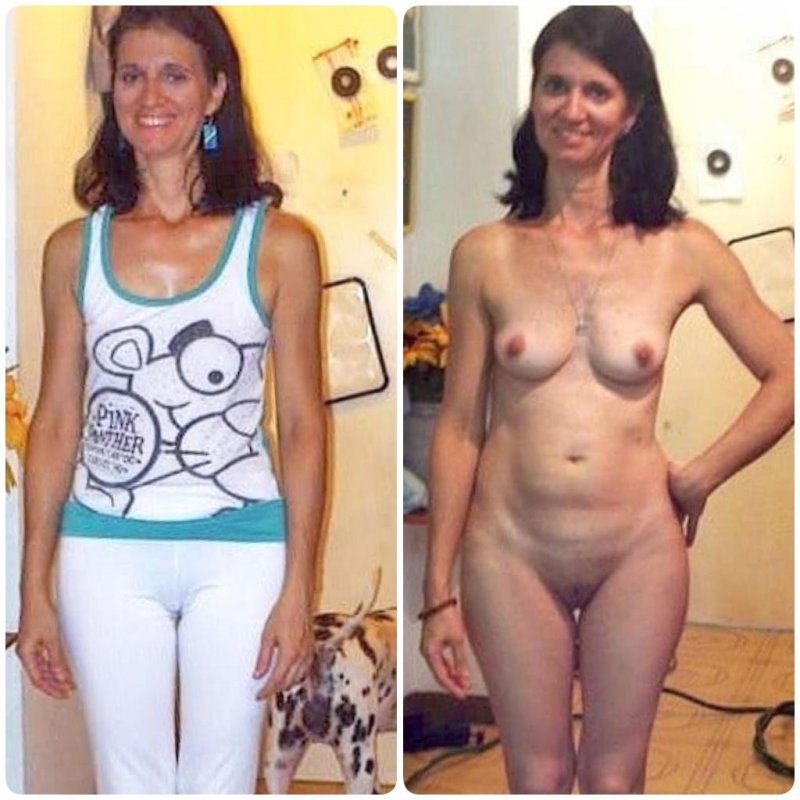 Dressed undressed wife debauchery