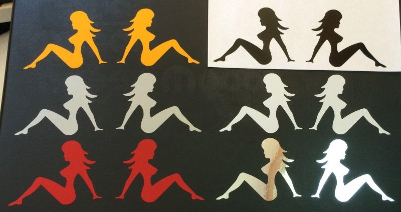 Female silhouettes