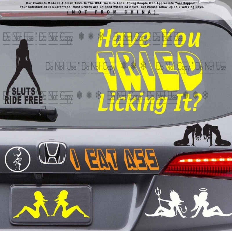 Car sticker