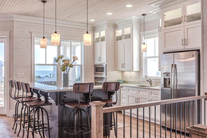 Kitchen in a sea style