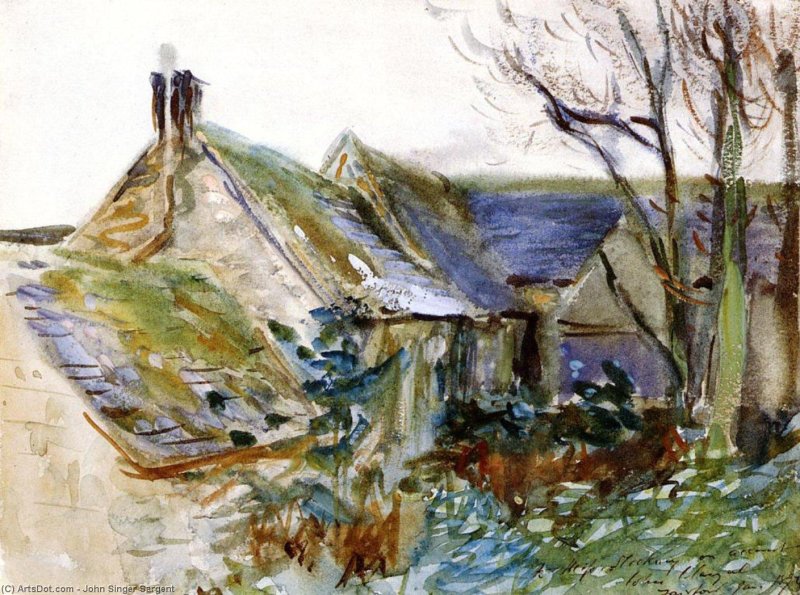 Alexander Nikolaevich Benois Breton landscape