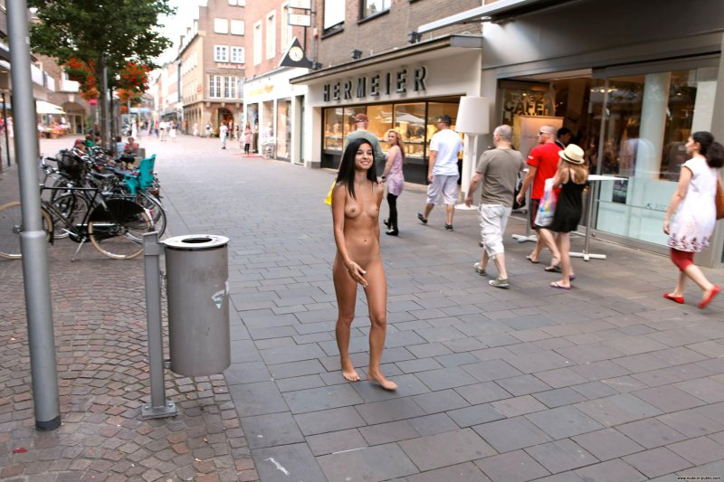 Naked in public