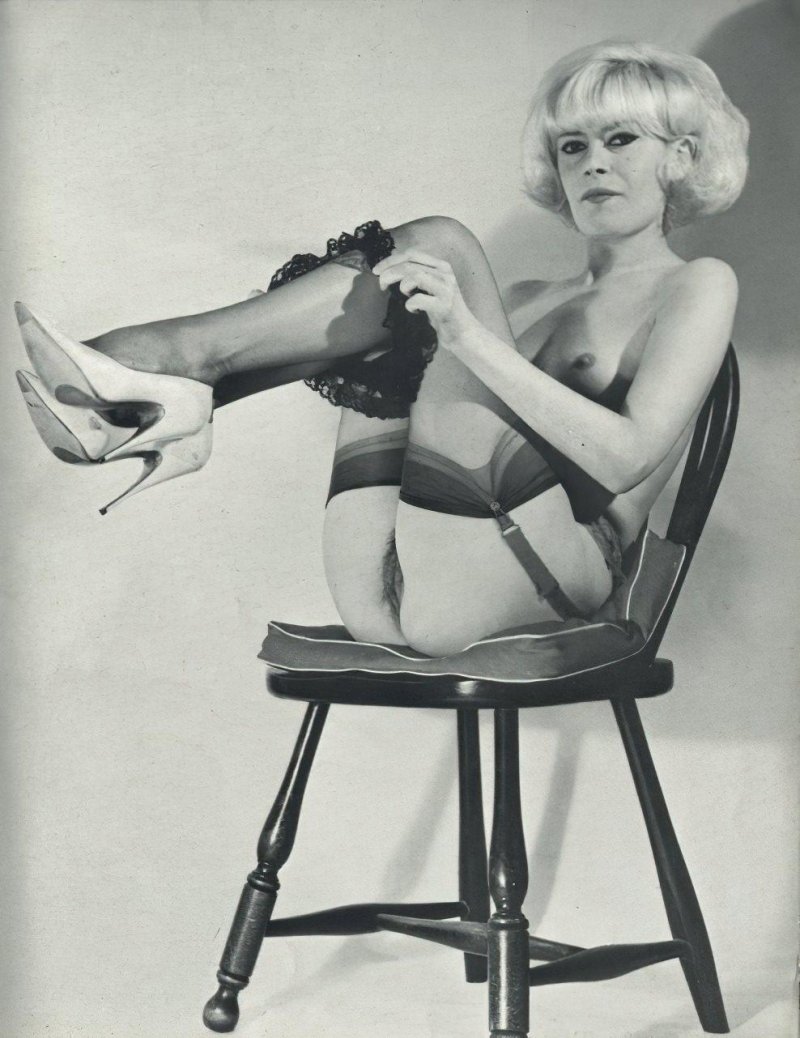 Female striptease retro