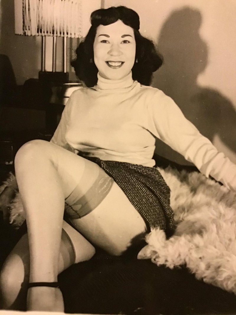 Vintage Stocking S Hairy