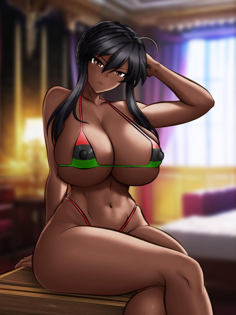 Anime girls with big tits