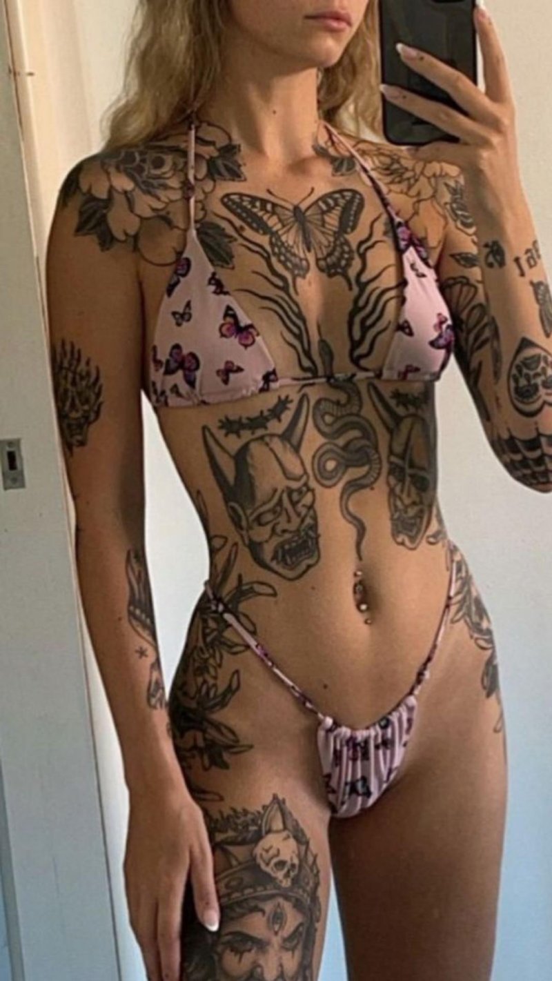 Tattooed models