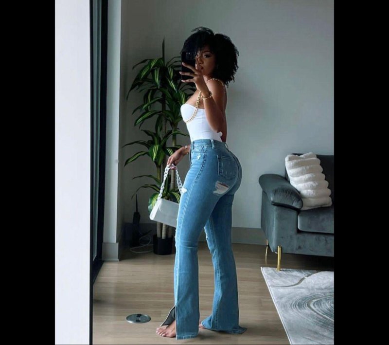 High waist jeans