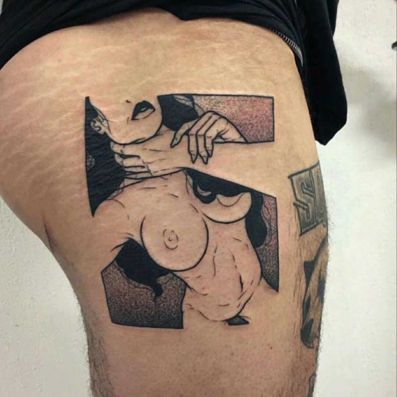 Very vulgar tattoos