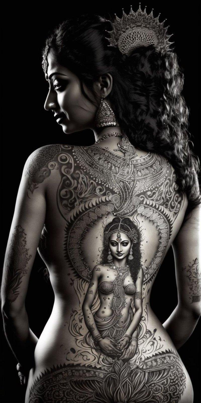 Goddess Kali Tattoo