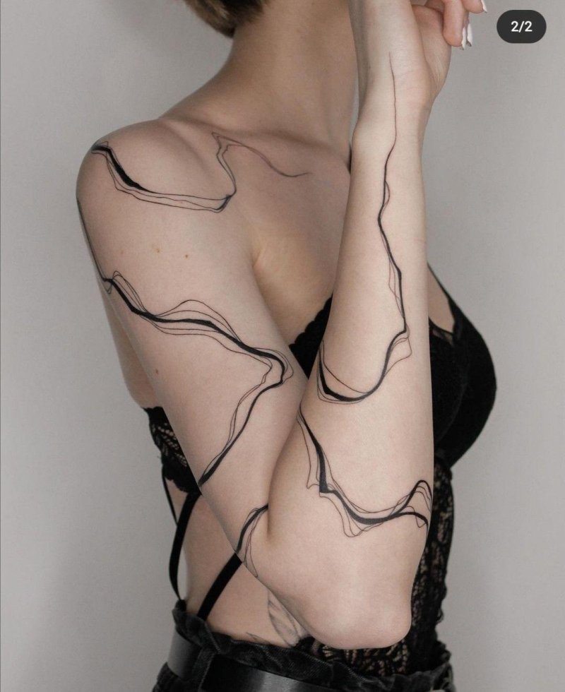 Abstract tattoos