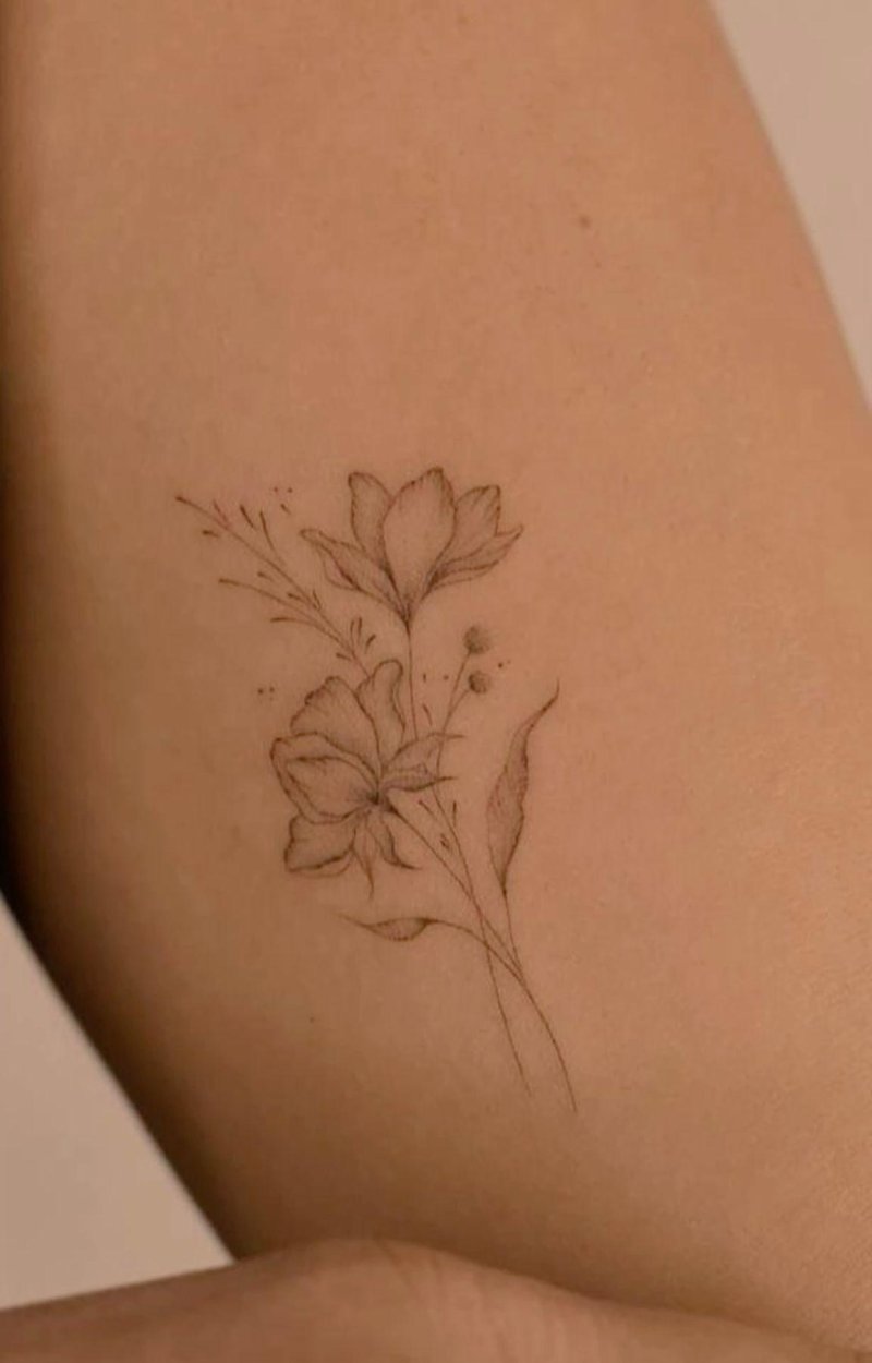 Flower tattoo