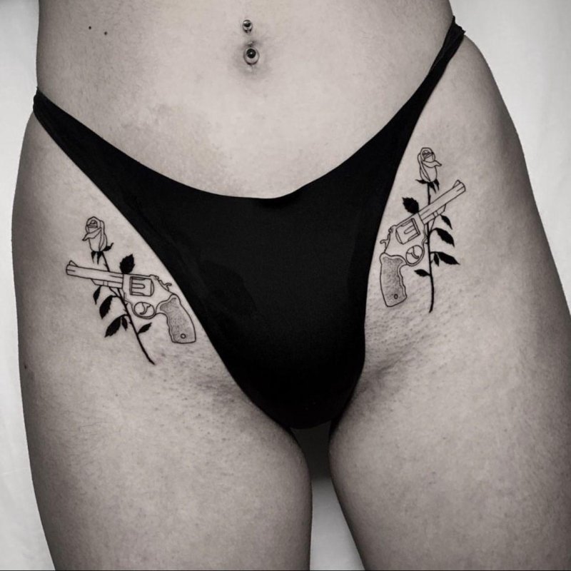 Female tattoo