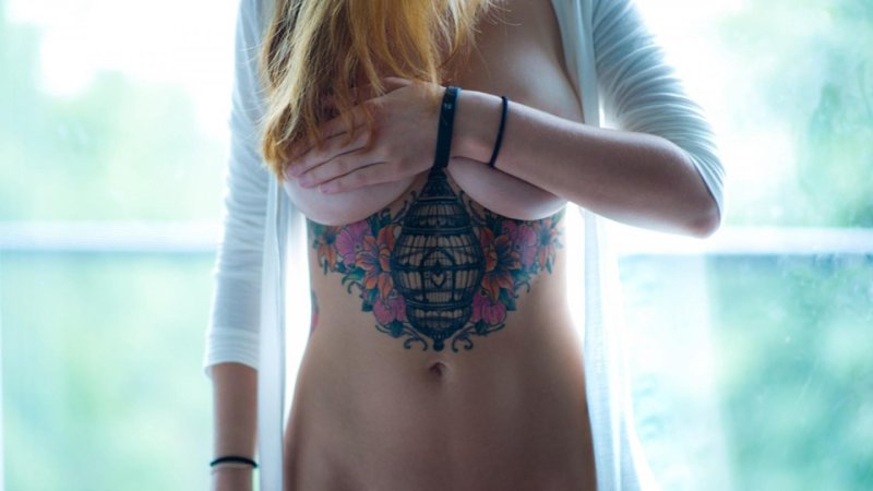 Covers the chest