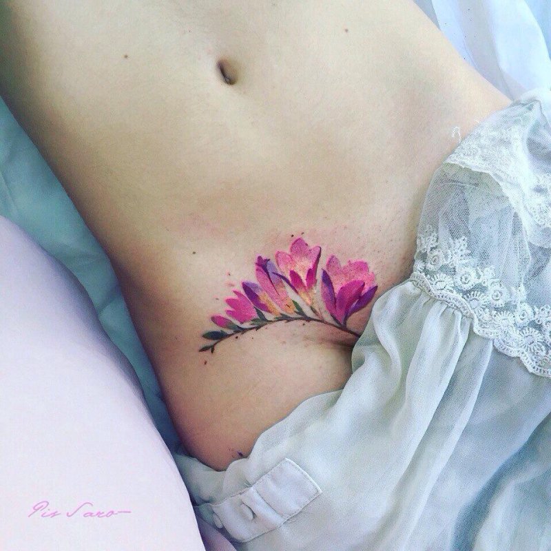 Tender tattoo