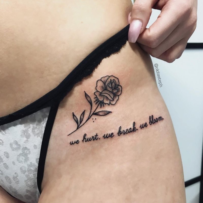 Female tattoo
