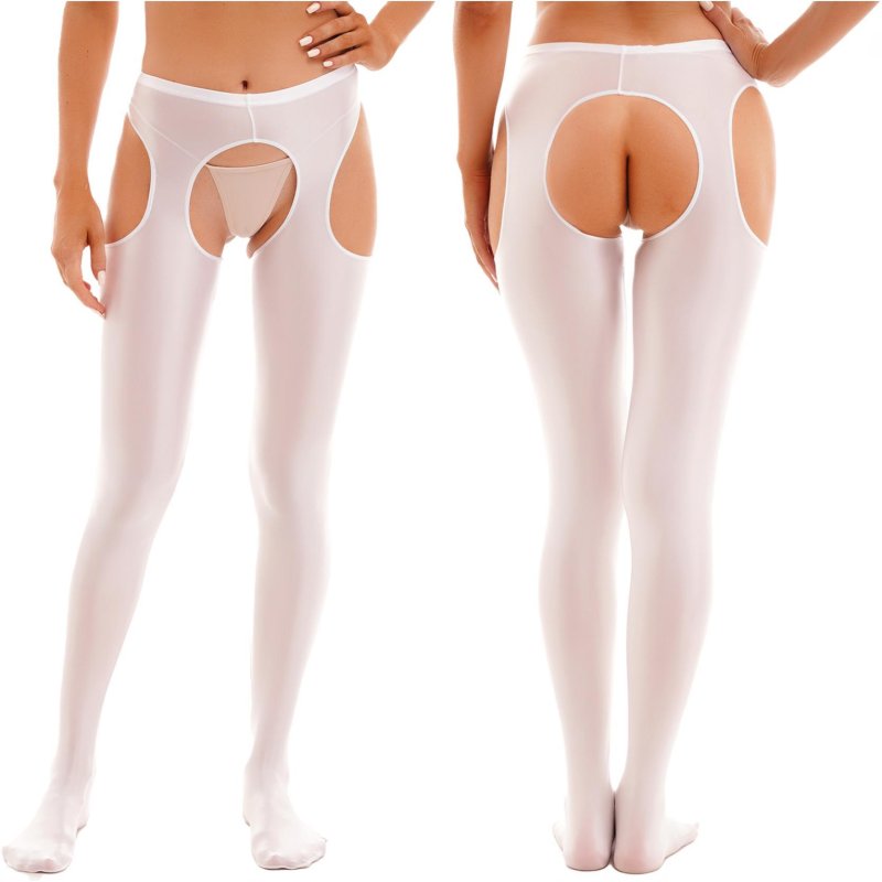 Tights with a neckline of vagina