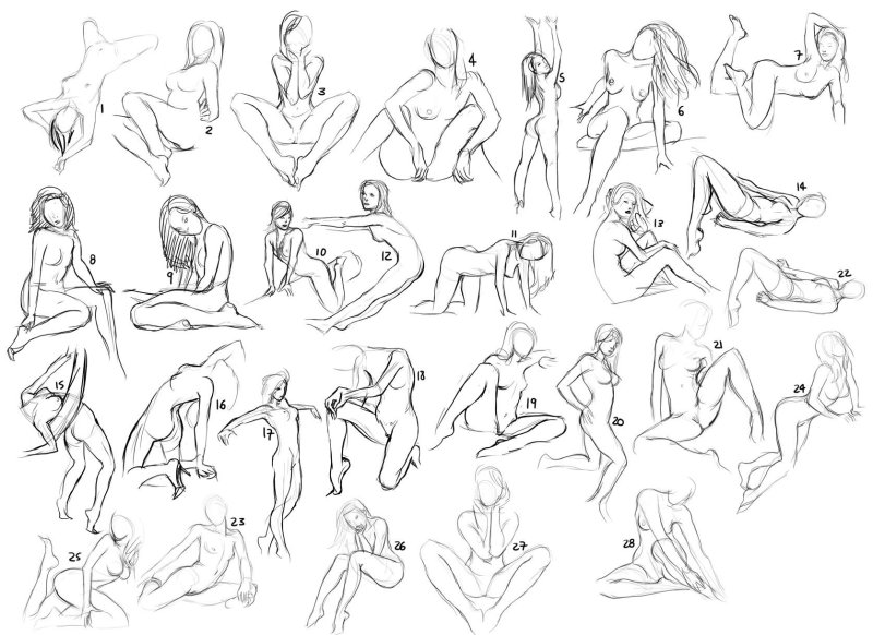 Cool posing poses