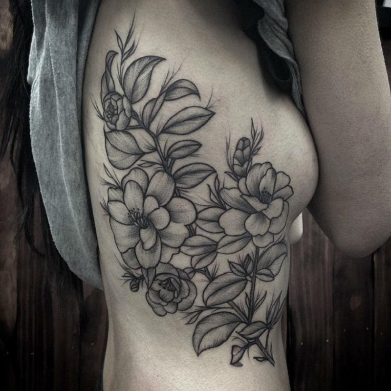 Flower tattoo