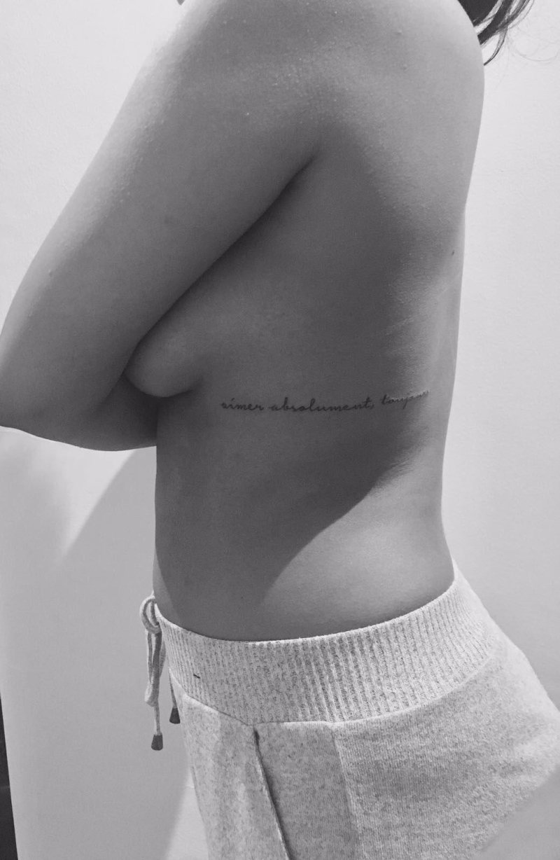 Female tattoo