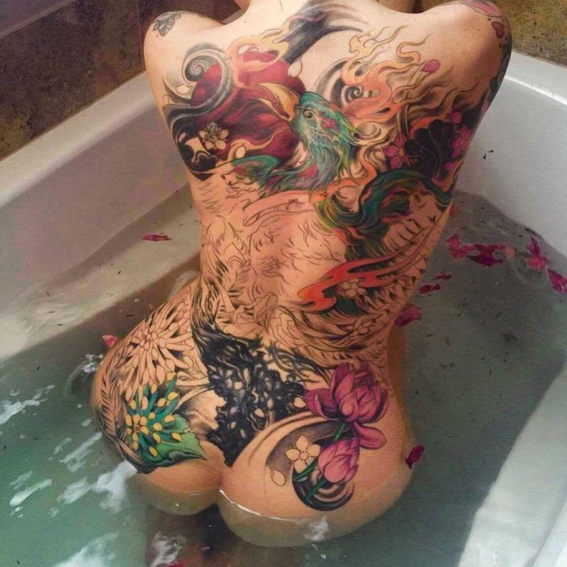 Tattoo girl