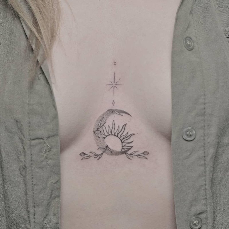 Sun tattoo