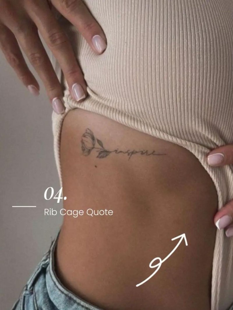 Invisible tattoos for girls