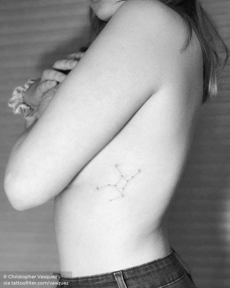 Virgo constellation Tattoo