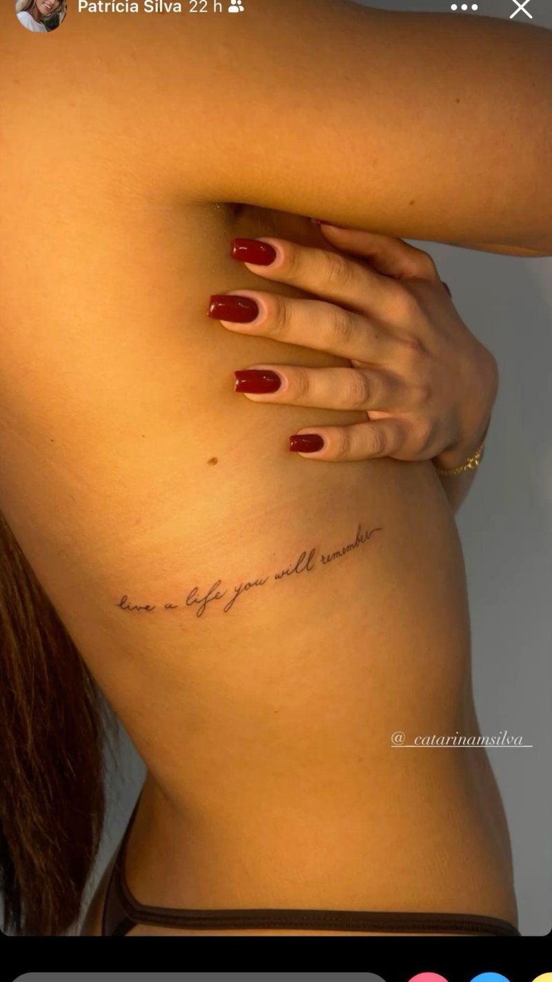 Tattoo inscription