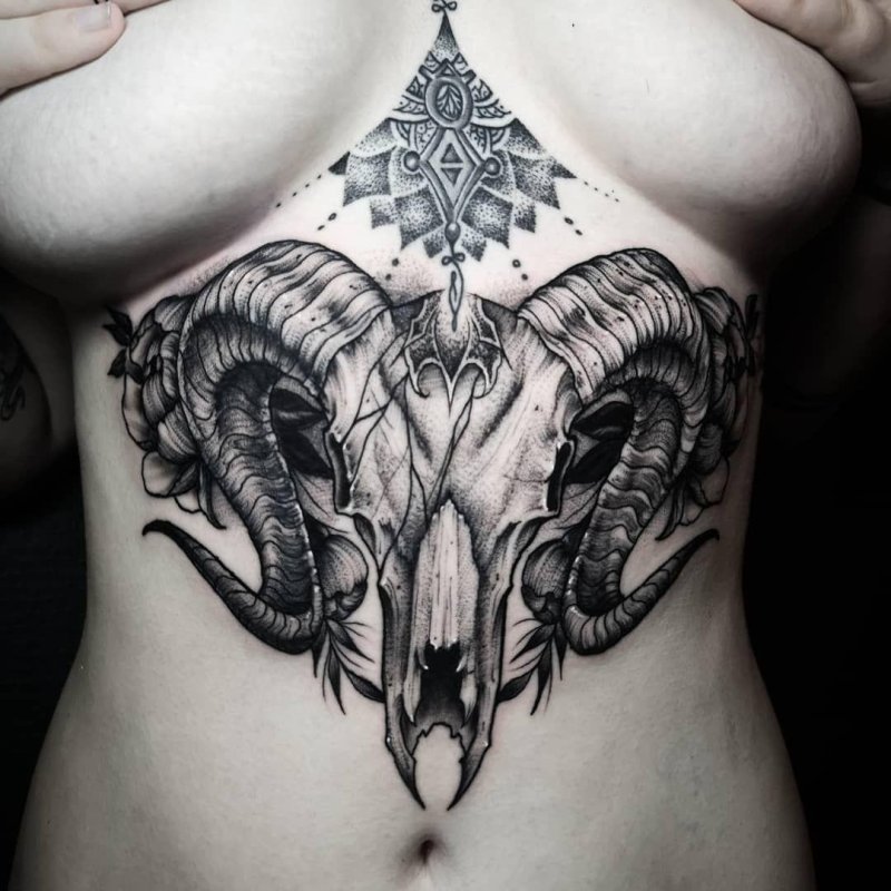Barana Skull Tattoo