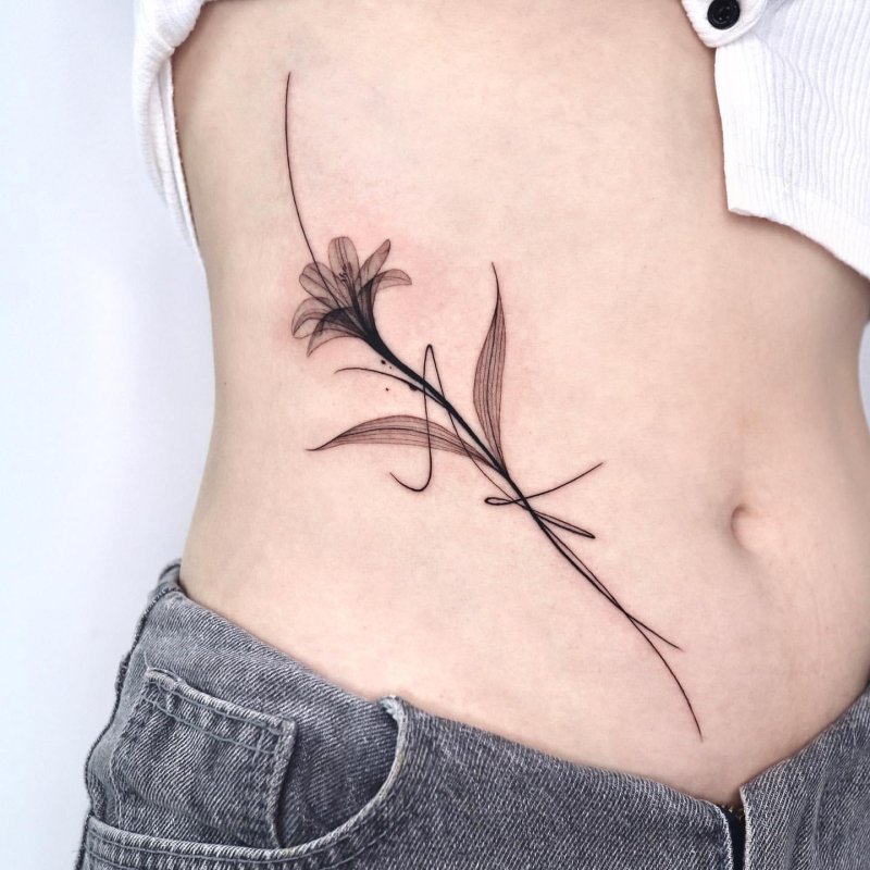 Flower tattoo