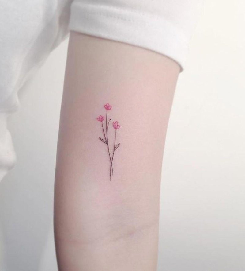 Tender tattoo for girls