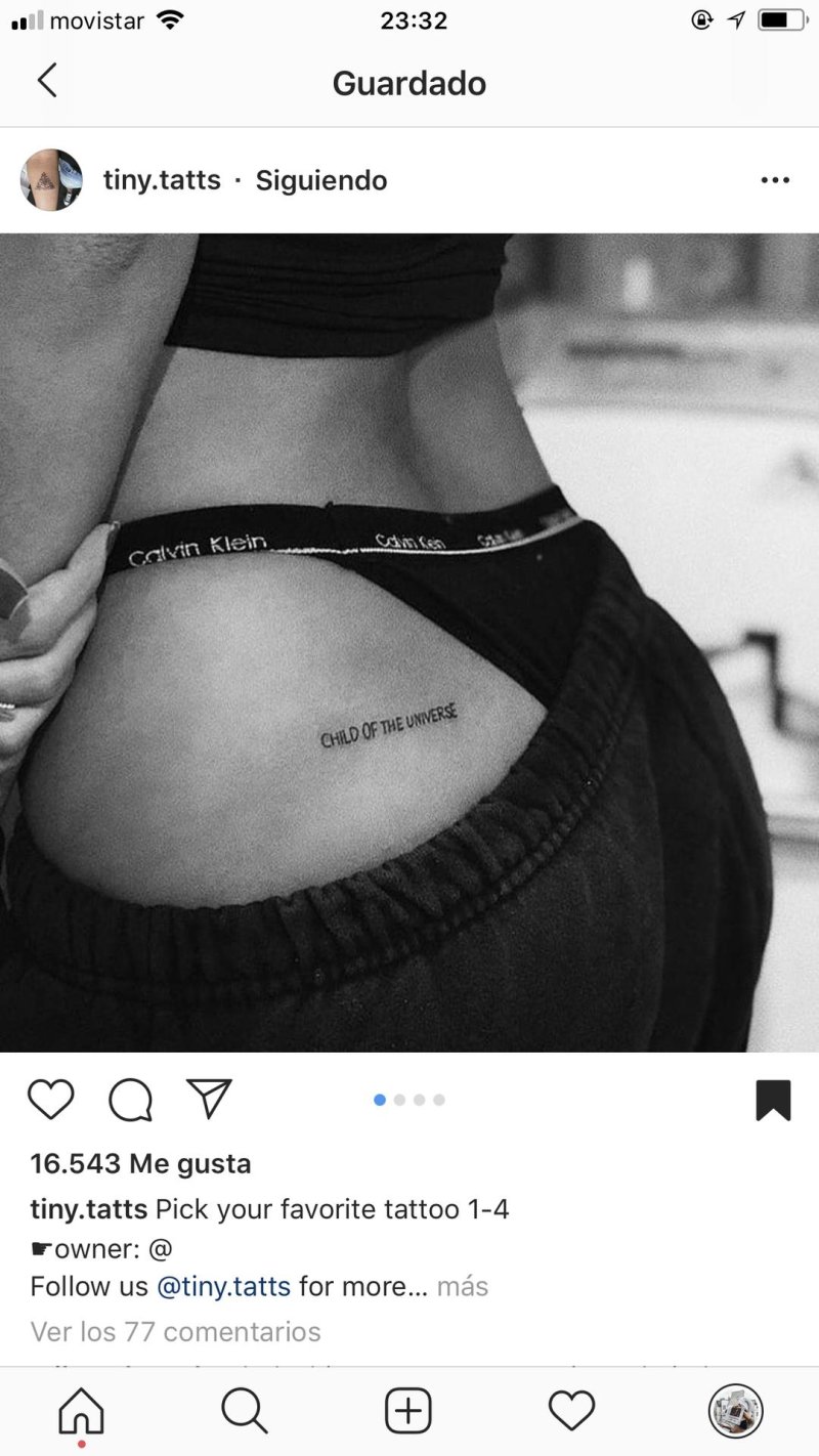 Tattoo for girls on the pope