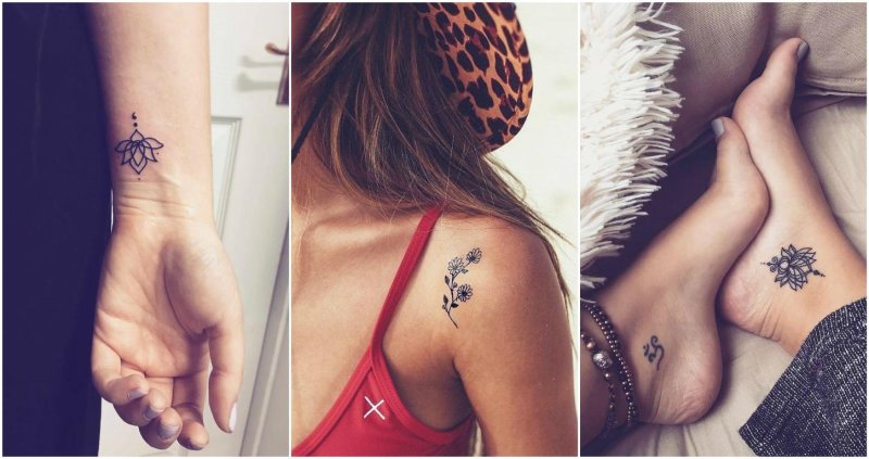 Beautiful tattoo for a girl
