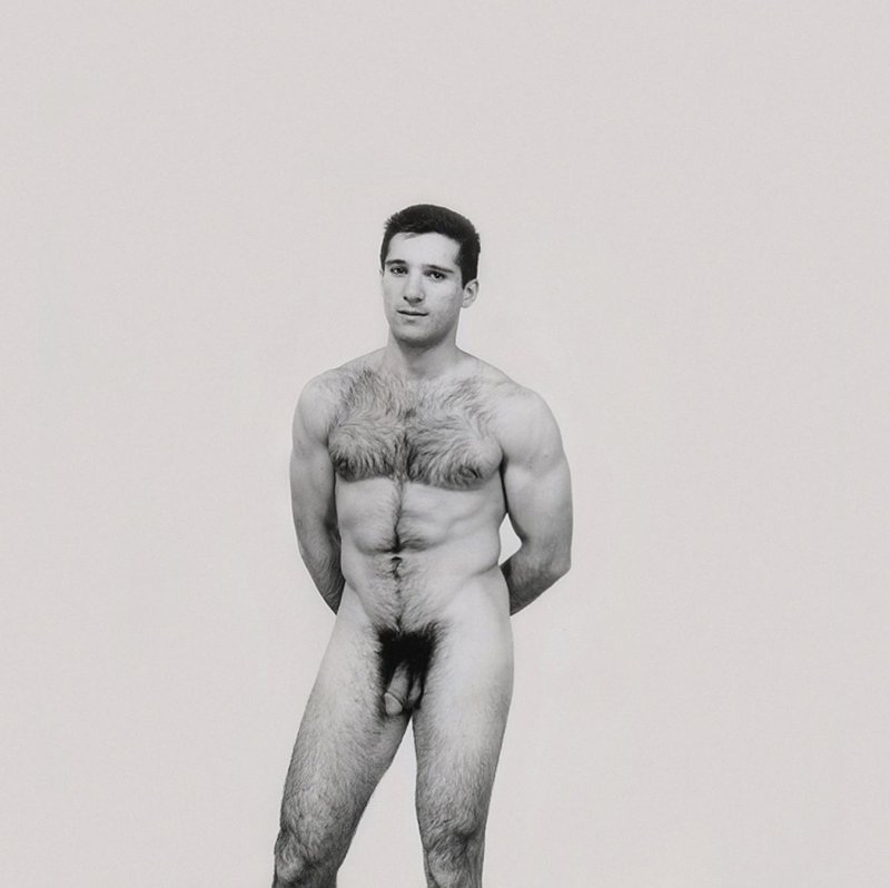 Naked hairy men retro
